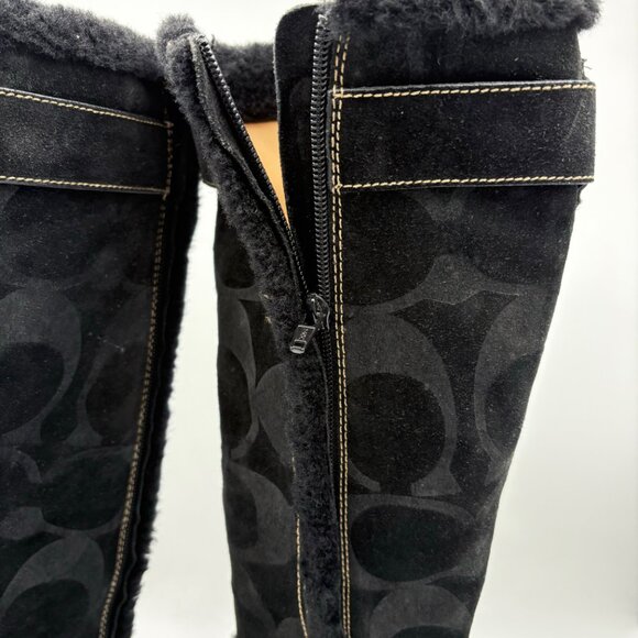 Coach Long Boots Women's size 6M - Picture 6 of 11